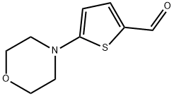 5-MORPHOLIN-4-YLTHIOPHENE-2-CARBALDEHYDE Struktur