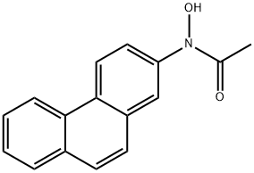 N-Hydroxy-2-(acetylamino)phenanthrene Struktur