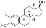 2-iodoestradiol Struktur