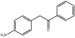 2-(4-Aminophenyl)-1-phenylethanone Struktur