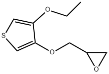 Thiophene, 3-ethoxy-4-(oxiranylmethoxy)- (9CI) Struktur