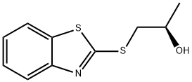 2-Propanol,1-(2-benzothiazolylthio)-,(+)-(9CI) Struktur