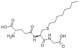 S-OCTYLGLUTATHIONE Struktur