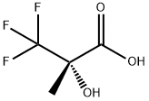 (S)-3,3,3-TRIFLUORO-2-HYDROXY-2-METHYLPROPIONIC ACID Struktur