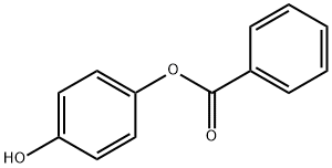 4-HYDROXYPHENYL BENZOATE Struktur