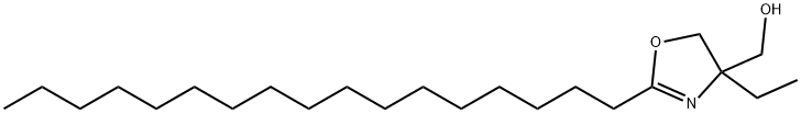 4-ethyl-2-heptadecyl-2-oxazoline-4-methanol  Struktur