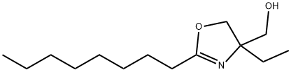 4-ethyl-2-octyl-2-oxazoline-4-methanol Struktur