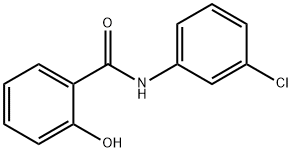 N-(3-chlorophenyl)-2-hydroxybenzamide Struktur