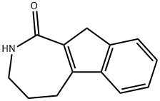 Indeno[2,1-c]azepin-1(2H)-one,  3,4,5,10-tetrahydro- Struktur