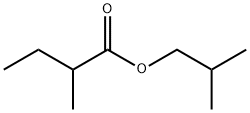 ISO-BUTYL-2-METHYLBUTYRATE Struktur