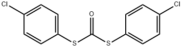 Dithiocarbonic acid S,S-bis(p-chlorophenyl) ester Struktur