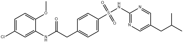 Glicetanile Struktur