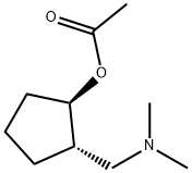 Cyclopentanol, 2-[(dimethylamino)methyl]-, acetate (ester), (1R,2S)- (9CI) Struktur