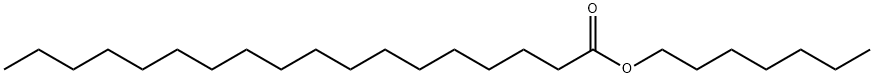 heptyl stearate Struktur