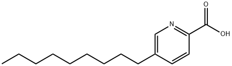 5-nonylpyridine-2-carboxylic acid Struktur