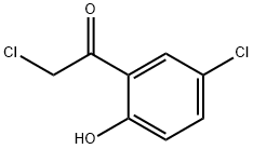 Ethanone, 2-chloro-1-(5-chloro-2-hydroxyphenyl)- (9CI) Struktur