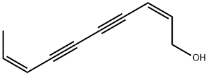 (2Z,8Z)-2,8-Decadiene-4,6-diyn-1-ol Struktur