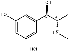 (1R,2S)-(-)META-HYDROXYEPHEDRINE HYDROCHLORIDE Struktur