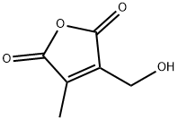 2,5-Furandione, 3-(hydroxymethyl)-4-methyl- (9CI) Struktur