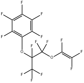 1-(PENTAFLUOROPHENOXY)HEXAFLUOROISOPROPYL TRIFLUOROVINYL ETHER Struktur