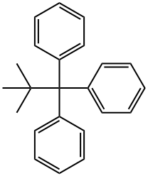 2-Methyl-2-tritylpropane Struktur