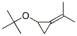 tert-Butyl 2-isopropylidenecyclopropyl ether Struktur