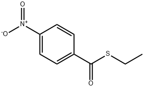 4-Nitrothiobenzoic acid S-ethyl ester Struktur