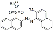 barium 2-[(2-oxido-1-naphthyl)azo]naphthalene-1-sulphonate Struktur