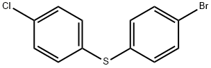 1-bromo-4-(4-chlorophenyl)sulfanylbenzene Struktur