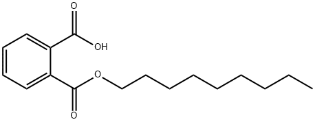 nonyl hydrogen phthalate Struktur