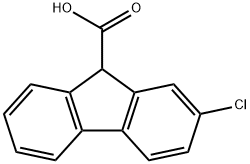 2-Chloro-9H-fluorene-9-carboxylic acid Struktur