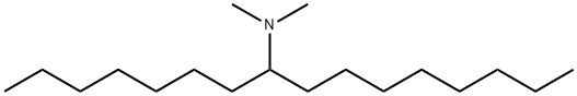 N,N-Dimethyl-1-heptylnonylamine Struktur