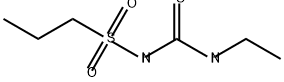 1-Ethyl-3-(propylsulfonyl)thiourea Struktur