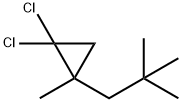 1,1-Dichloro-2-methyl-2-neopentylcyclopropane Struktur