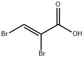 (Z)-2,3-Dibromopropenoic acid Struktur