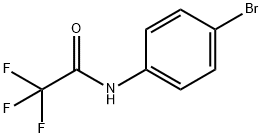 AcetaMide, N-(4-broMophenyl)-2,2,2-trifluoro- Struktur