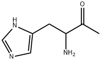 3-AMINO-4-(1H-IMIDAZOL-4-YL)-BUTAN-2-ONE 2HCL Struktur