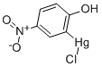 2-CHLOROMERCURI-4-NITROPHENOL Struktur