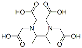 [(1,2-Dimethylethylene)dinitrilo]tetraacetic acid Struktur