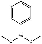 Phenylarsonous acid dimethyl ester Struktur