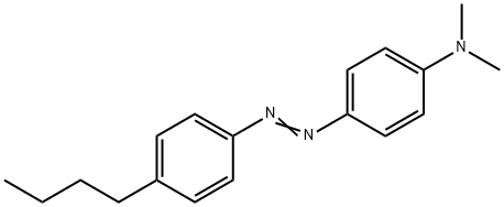 4-(Dimethylamino)-4'-butylazobenzene Struktur