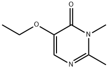 5-Ethoxy-2,3-dimethylpyrimidin-4(3H)-one Struktur