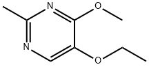 5-Ethoxy-4-methoxy-2-methylpyrimidine Struktur