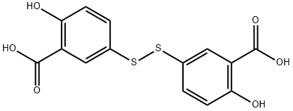 5,5'-dithiodisalicylic acid  Struktur