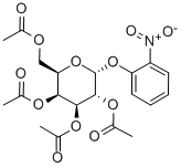 2'-NITROPHENYL TETRA-O-ACETYL-A-D-GALACTOPYRANOSIDE Struktur