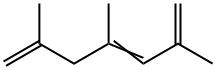 2,4,6-TRIMETHYL-1,3,6-HEPTATRIENE Struktur