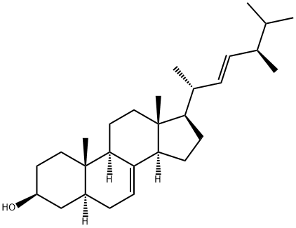 (22E)-5α-エルゴスタ-7,22-ジエン-3β-オール