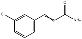 3-(3-CHLOROPHENYL)ACRYLAMIDE Struktur