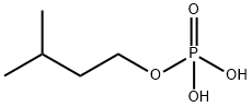 isopentyl dihydrogen phosphate  Struktur