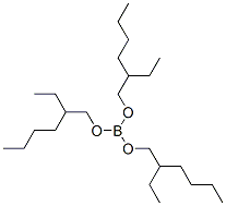 TRIS-2-ETHYLHEXYL BORATE Struktur